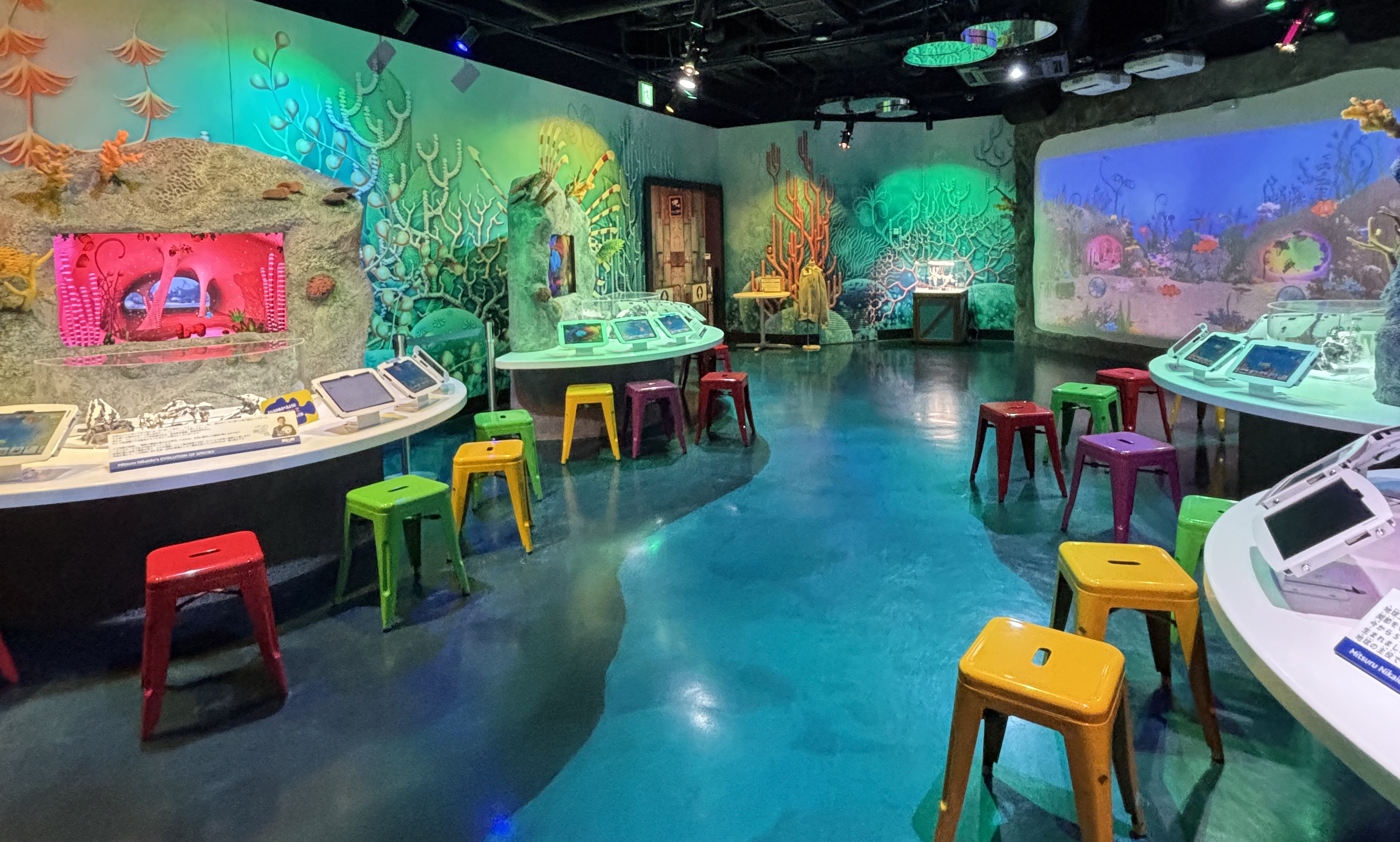 sea life nagoyaのお絵描き水族館