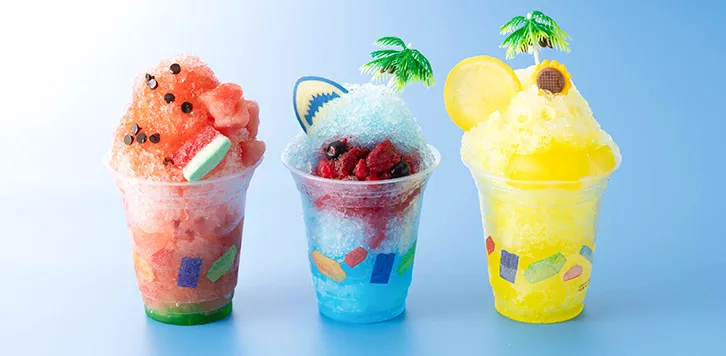 夏限定グルメの一部を紹介！の写真